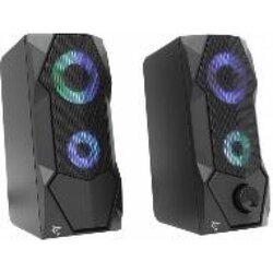 White Shark Zvočniki 2.0 FLOW RGB USB črni Cene