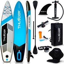 THUNDER Napihljiva SUP deska 320 × 75 × 15 cm – set z veslom, sedežem, torbo in pumpko ® MARIS, (5000091259) Cene