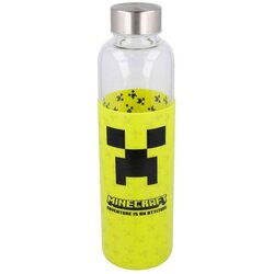Minecraft boca za vodu sa silikonskom navlakom 585ml Cene