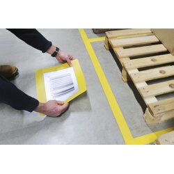 TARIFOLD samolepljivi zatvoreni podni ram A4 1/10 žuta ( 02T1976G ) Cene