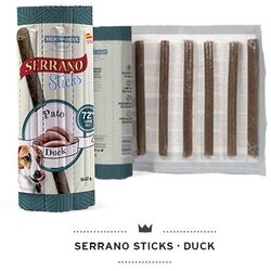 Mediterranean Natural priboljšek za pse Serrano Sticks raca 192 g Cene