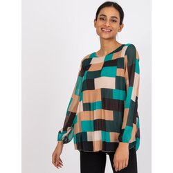 Italy Moda Blouse-DHJ-BZ-8643.38P-dark green Cene