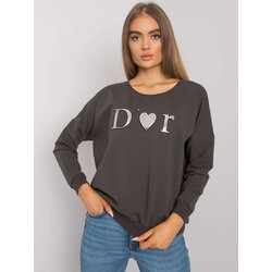 RELEVANCE Sweatshirt-RV-BL-0192.55P-dark khaki Cene