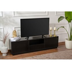 Hanah home TV Komoda Vanguard, 160x42x29.5cm, Crna Cijene