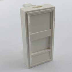 Netiks Uložak 45 x 22.5mm (1M) sa 1 slotom za keystone module sa zastorom ravan (FPK1-1M-01 / FA-644-1SP) Cene