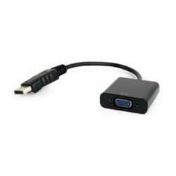 Gembird Adapter DisplayPort na VGA adapter, crni A-DPM-VGAF-02 Cene