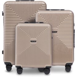 WINGS set od 3 kofera PC ECO, champagne boje Cene