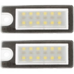 Co2 KOMPLET LUČI LED ZA OSVETLITEV REGISTRSKE TABLICE, AUTOTUNE, ZA VOLVO S60, VOLVO S80, VOLVO V70, VOLVO XC70, VOLVO XC90, (21748449) Cene