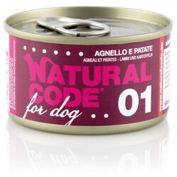 Natural Code dog konzerva za pse - Lamb and Potatoes 90g Cene