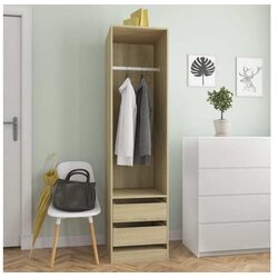  Ormar s ladicama boja hrasta 50x50x200 cm od konstruiranog drva Cijene