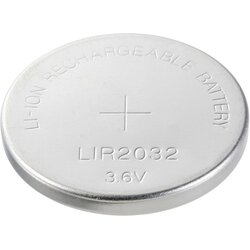 Voltcraft LIR2032 gumbni akumulator LIR 2032 litij 45 mAh 3.6 V 1 kos, (20439434) Cene