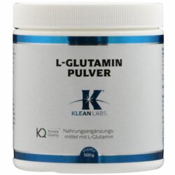 KLEAN LABS L-glutamin v prahu (KyowaQuality®) - 500 g Cene