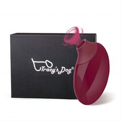 Tracy's Dog Flamingo Clitoral Sucking Vibrator Wine Red Cene