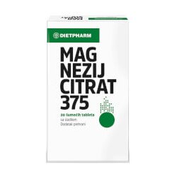 Dietpharm Magnezij citrat 375 Cene