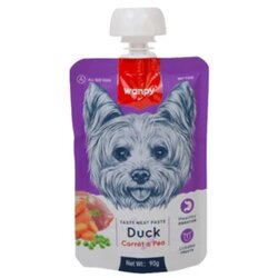 WANPY Dog Tasty Meat Paste - patka, mrkva i grašak 90 g Cene