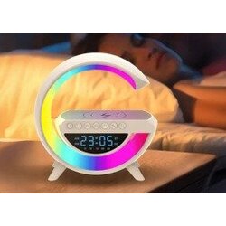 SOMOSTEL SMS-H304 LED nočna luč s Qi polnilcem in Bluetooth zvočnikom Cene
