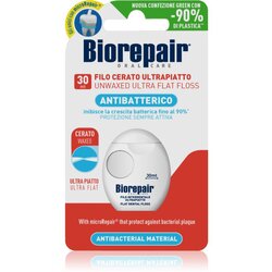 Biorepair Dental Floss Non-Waxed Ultra-Flat dentalna nitka brez voska za občutljive zobe Red 30 m Cene