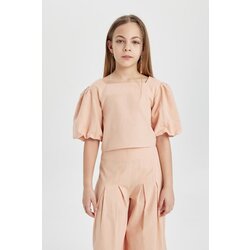 Defacto Girls' Short Sleeve Blouse Cene