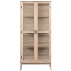 Actona Vitrina v hrastovem dekorju 80x180 cm Linley – Cene
