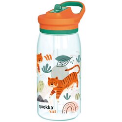 Quokka lonček Kids ecozen s slamico, 580 ml tigers 40282 Cene