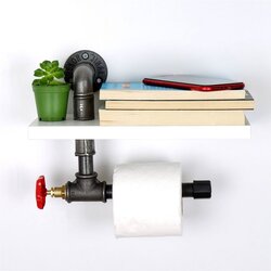 Woody Fashion Boruraf244 White Toilet Paper Holder Cene