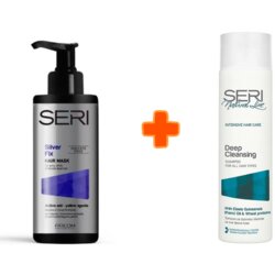 Farcom seri Maska za kosu Silver, 250 ml + Seri Šampon za dubinsko pranje za sve tipove kose, 300 ml Cene