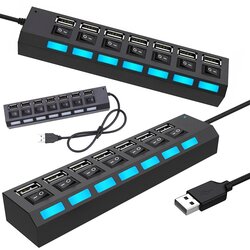 VERKGROUP USB HUB sa prekidačima 7u1 Cene