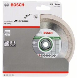 Bosch dijamantska rezna ploča standard for ceramic 115 x 22,23 x 1,6 x 7 mm ( 2608602201 ) Cene