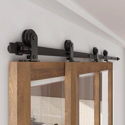 BONIKLUBA 229 cm dvojno vodilo za drsna vrata Cene