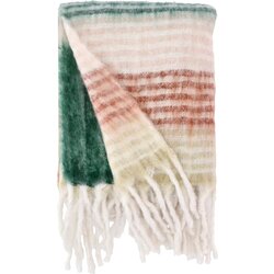 Villa Collection Odeja Styles 130 x 170 cm - peščena/marelična/roza/zelena Cene