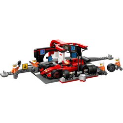 Lego F1 pitstop i ekipa sa Ferrari formulom ( 60443 ) Cene