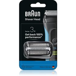 Braun Series 3+ 32B nadomestne glave za britje z električnim strojčkom 1 kos