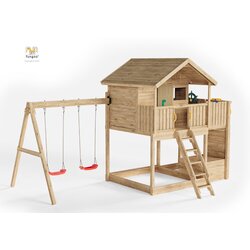 Fungoo set sunshine - drveno dečije igralište Cene