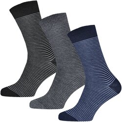 Gianvaglia 3 pari bombažne moške nogavice Elite Stripes Cene