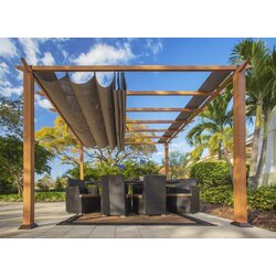 Paragon Outdoor - Aluminijska pergola Florida s podesivim jedrima - 350x350 | BRANDED IN THE USA Cene