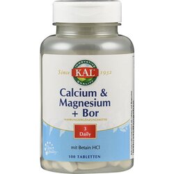 KAL Kalcij i magnezij + bor - 100 tabl. Cene