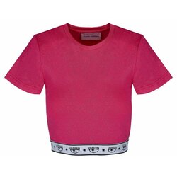 Chiara Ferragni kratka šik pink ženska majica 21PE-CFT119 PINK Cene