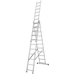 Krause Aluminijasta večnamenska lestev Corda 3 x 11 (delovna višina: 7,3 m, nosilnost: 150 kg) Cene