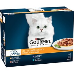 Gourmet Perle mešan izbor 12 x 85 g - Izbrani trakovi v omaki Cene