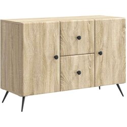  Strani šal Sonoma hrast 89 x 34,5 x 60 cm Inženirski les, (5000217243) Cene