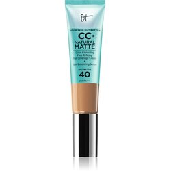 IT Cosmetics Your Skin But Better CC+ Cream Natural Matte matirajoči tekoči puder SPF 40 za ženske Neutral Tan 32 ml Cene