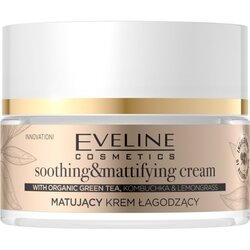 Eveline Cosmetics Organic Gold blaga matirajuća krema za lice sa zelenim čajem 50 ml Cijene