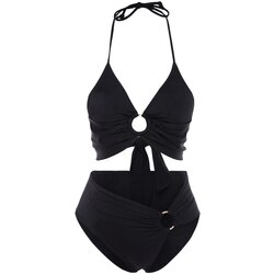Trendyol Bikini Set - Black - Plain Cijene