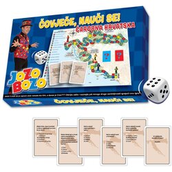 Grafoprint Games Društvena igra Jozo Bozo Čovječe, nauči se! - Čarobna Hrvatska Cene