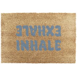 Artsy Doormats Predpražnik iz kokosovih vlaken 60x90 cm Inhale Exhale – Cene