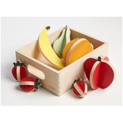 Flexa drveni dječji set za igru Play Shop Fruits Cene