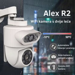 Alex R2 - vanjska WiFi kamera s dvije leće Cene
