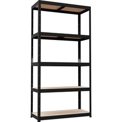  Metalni regal 179x80x40 cm, crni Cijene