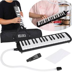  Muzikalni instrument, melodijska klavijatura s harmonikom, kutija i dva nastavka Cijene