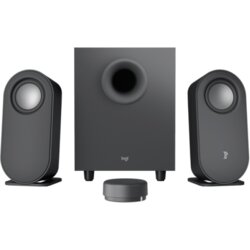 Logitech Z407 2.1 80W črni zvočniki Cene